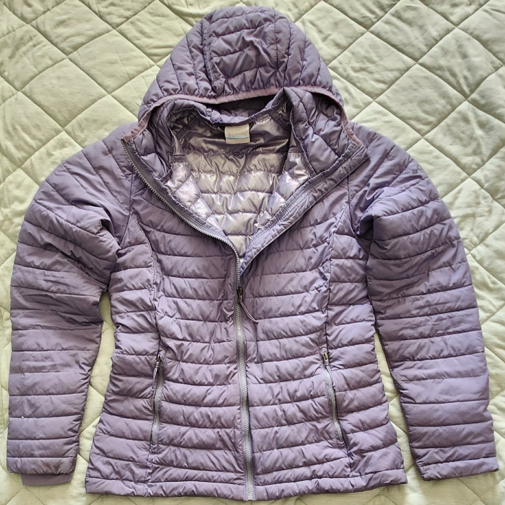 Columbia Women's Lavender Puffer Jacket
